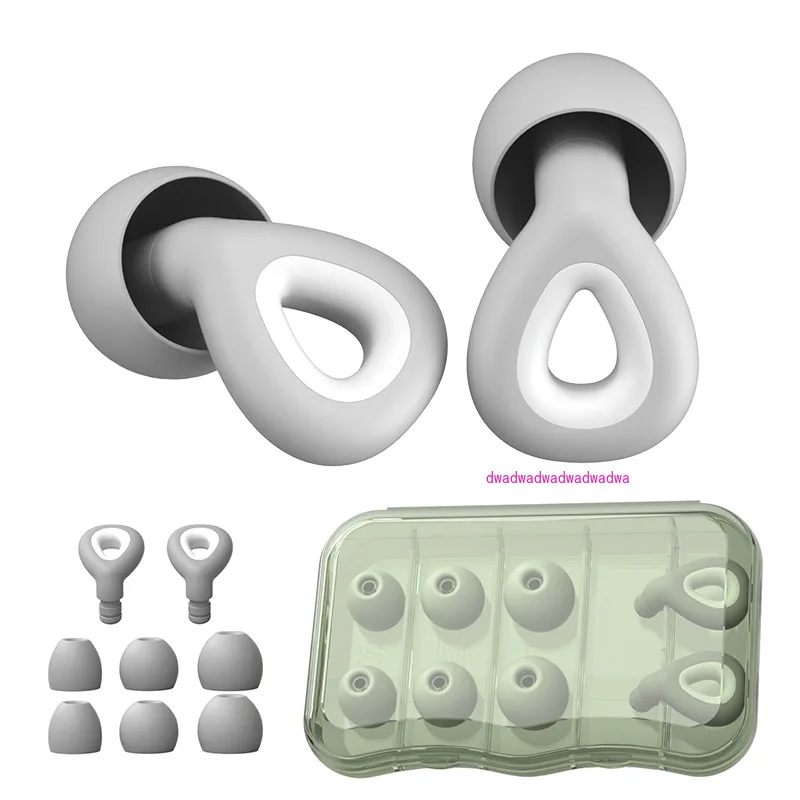 Silicone diaphragm noise cancelling earplugs SLM code earplugs