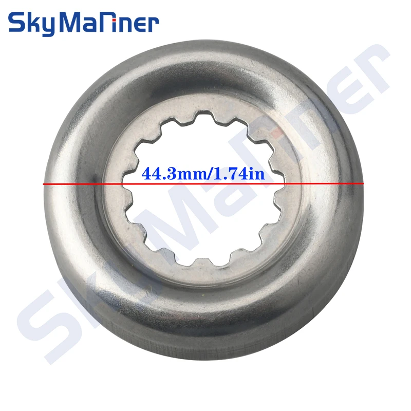 

66T-45997 Spacer For Yamaha Outboard Motor 2T/4T 40HP 60HP Parsun Hidea Seapro HDX Engines 66T-45997-00 ; 66T-45997-03