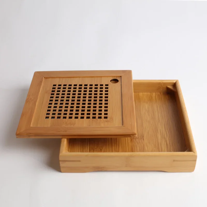 Solid Wood Tea Tray Drainage Water Storage Kung Fu Tea Set Drawer Tea Room Board Table Chinese Tea Room Ceremony Tool