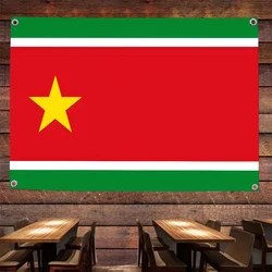 Guadeloupe UPLG Flag Flags And Banners Four Hole Flag Polyester Outdoor Decor Room Aesthetic