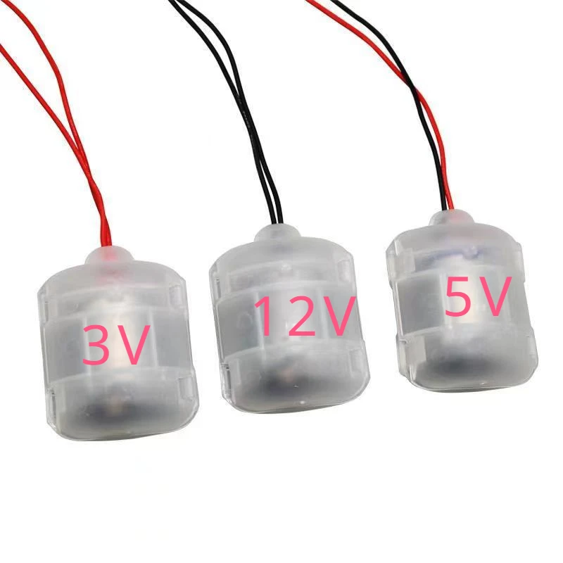 Powerful Vibration 260 Motor DC Motor with Housing 3V 5V 12V Vibration Motor 260 Vibrator Massager Frog Feeding 58x45x30mm