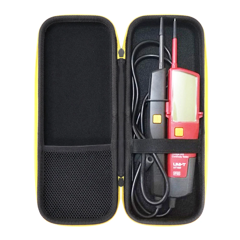 ZOPRORE Hard EVA Case for UNI-T Digital Voltmeter UT18B UT18D AC DC Voltage Continunity Tester - Travel Carrying Storage Bag