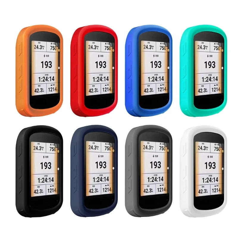กรอบซิลิโคนนิ่มสำหรับ Garmin edge540 edge840ระบบคอมพิวเตอร์ GPS ป้องกันการลื่นไถลกันรอยขีดข่วน
