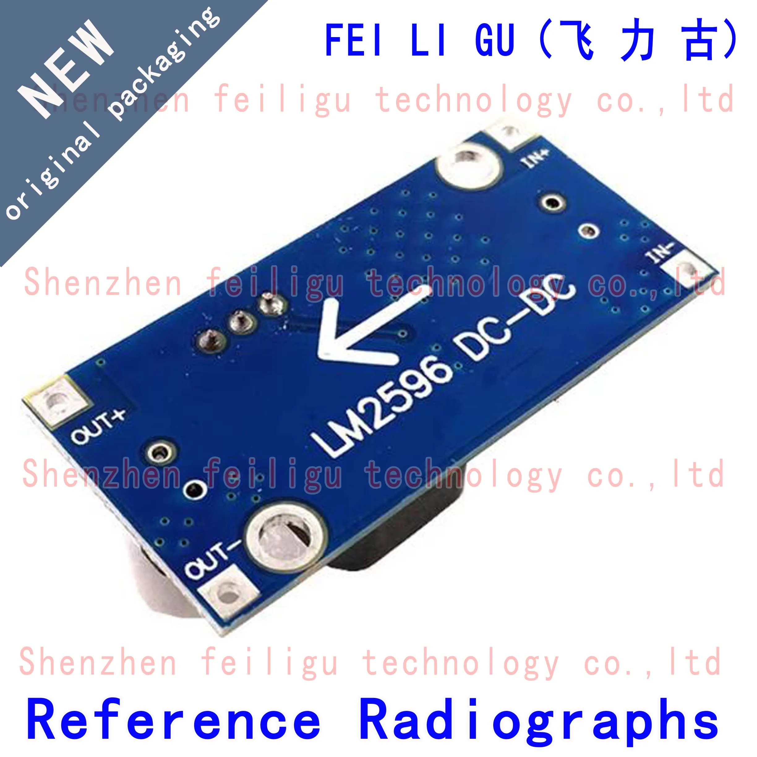 Módulo de potencia ajustable LM2596S piezas, dispositivo de 5 a 50 DC-DC, 100% nuevo y original, LM2576