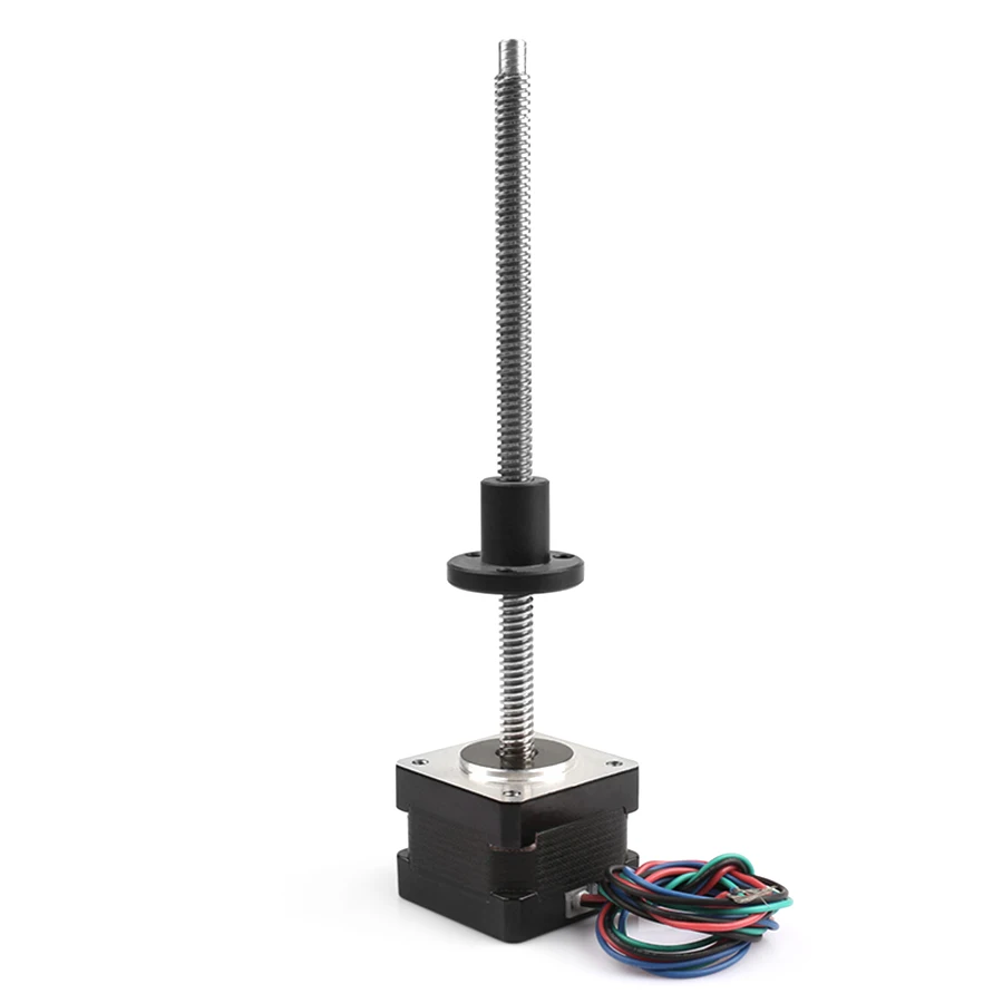 CE Quality Nema 14 Hybrid Stepper Motor 8mm Screw Pitch Customizable Length Linear 3D Printer Step Motor Lead Screw 35X33mm