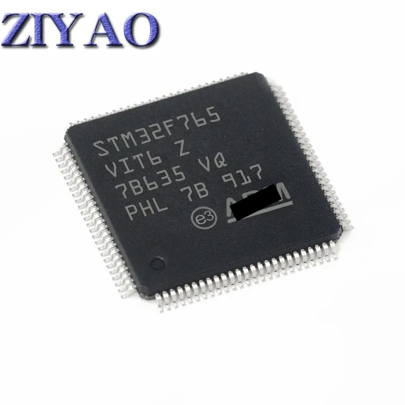 

Оригинальная подлинная инкапсуляция STM32F765VIT6 LQFP100 32b MCU + FU 2 МБ флэш-памяти 216 МГц двухрежимный Quad-SPI