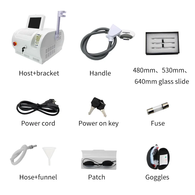 500000 Shots Best Portable Painless Ice IpL Elight OPT Hair Removal Machine Newest Technology Painless Permanent For Salon Use