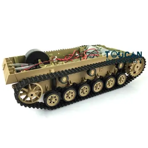 HENG LONG 1/16 Scale German III H RC Tank 3849 Plastic Chassis W/ Tracks Wheels TH00260-SMT4