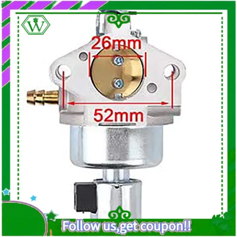 

AC34-42-853-03-S Carburetor With Air Filter Kit For Kohler CV15 CV15S CV14 15 HP Engine GY20574 LT155 Carb