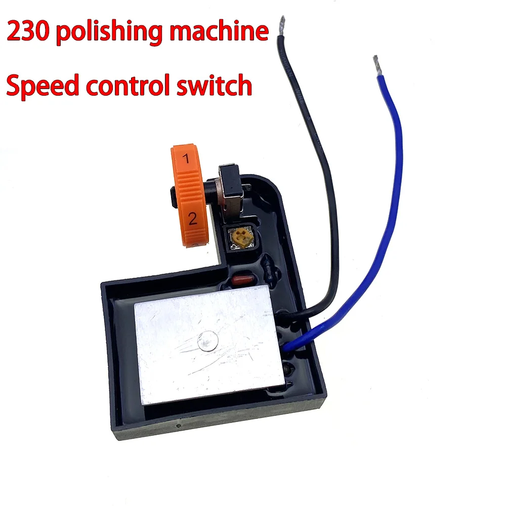 61x50x12mm speed controller switch speed regulator 6 adjustable gear suitable for 230 high-power polishing machine accessories