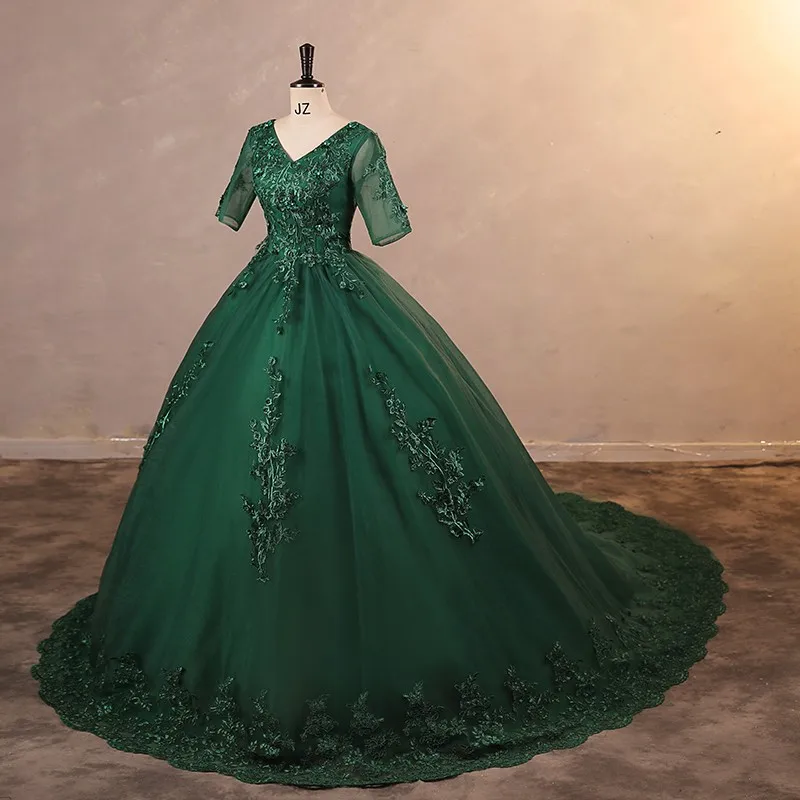 

Короткие Рукава Vestidos Calssic Quinceanera платье Бохо вечерние элегантное платье для девушек бальное платье 2023 Новинка