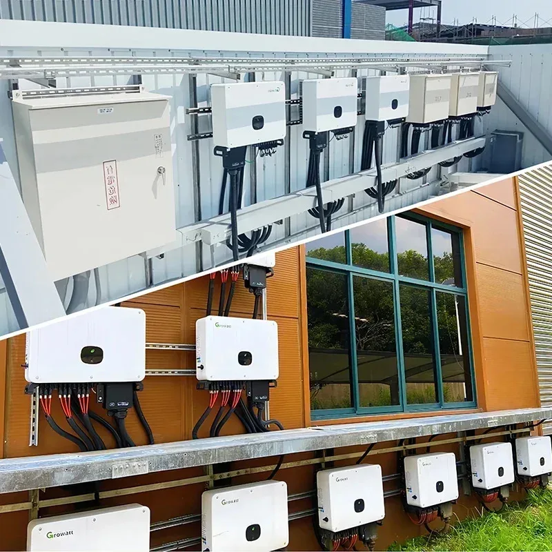 Growatt Solar Inverters SPF 6000 ES PLUS 6Kw 48V DC 2 MPPTs Lithium Lead-Acid Battery Hybrid Off Grid Solar Inverters Tool