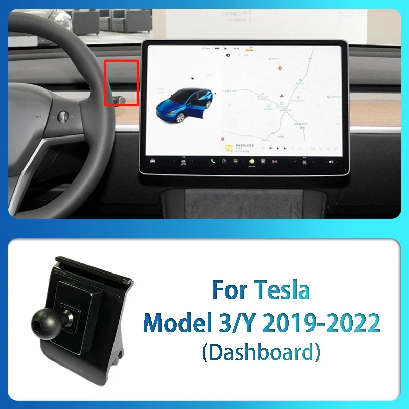 

For Tesla X S Model 3 Y Special Car Mobile Phone Holder GPS Supporting Fixed Bracket Air Outlet Base Car Accessories