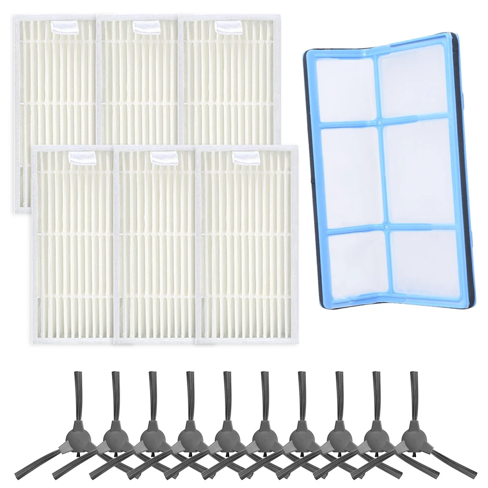 

Side Brush Kit Primary Filter For Erabros RS1 Robot Vacuum Cleaner Replacement Cordless Robot Sweeper Spare Part Accessories