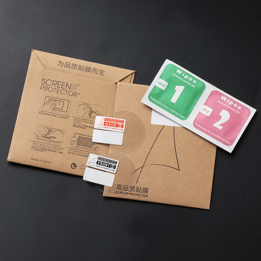 2pcs Screen Protector Film for Casio A158W F-91W DW5600 5610 AE1200WH TPU Soft Clear Film Waterproof Scratch Resistant Protector