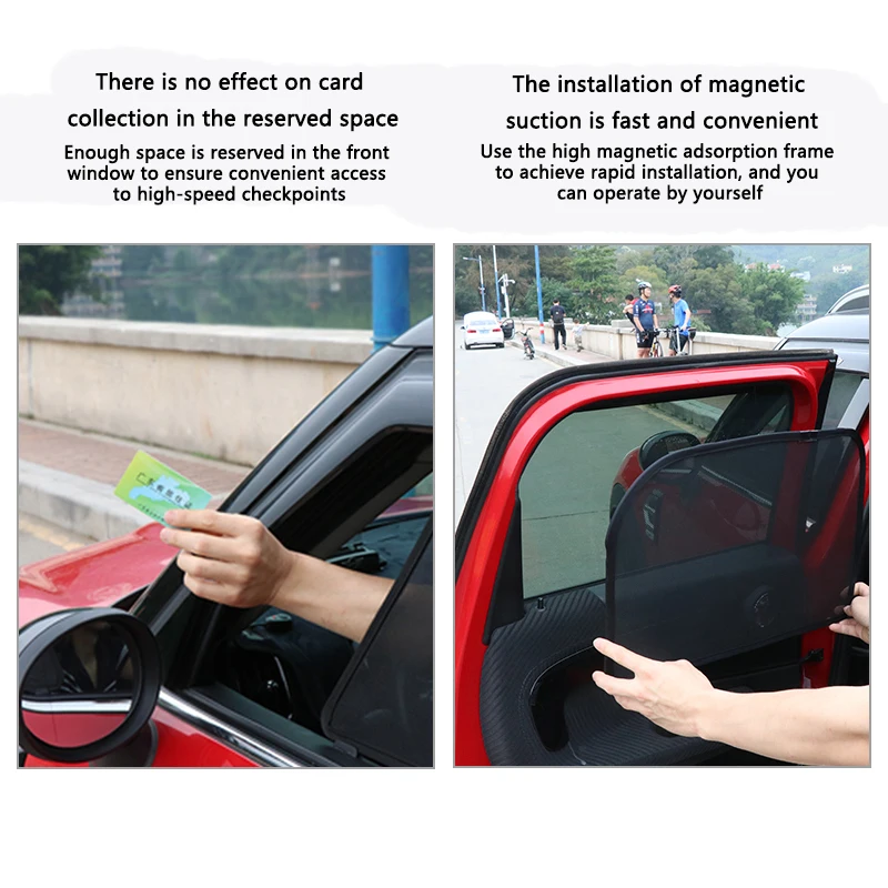 For BMW MINI Window Sunshade F54 F60 F55 R60 Self-priming Sunshade Side Window Mesh Car Accessories