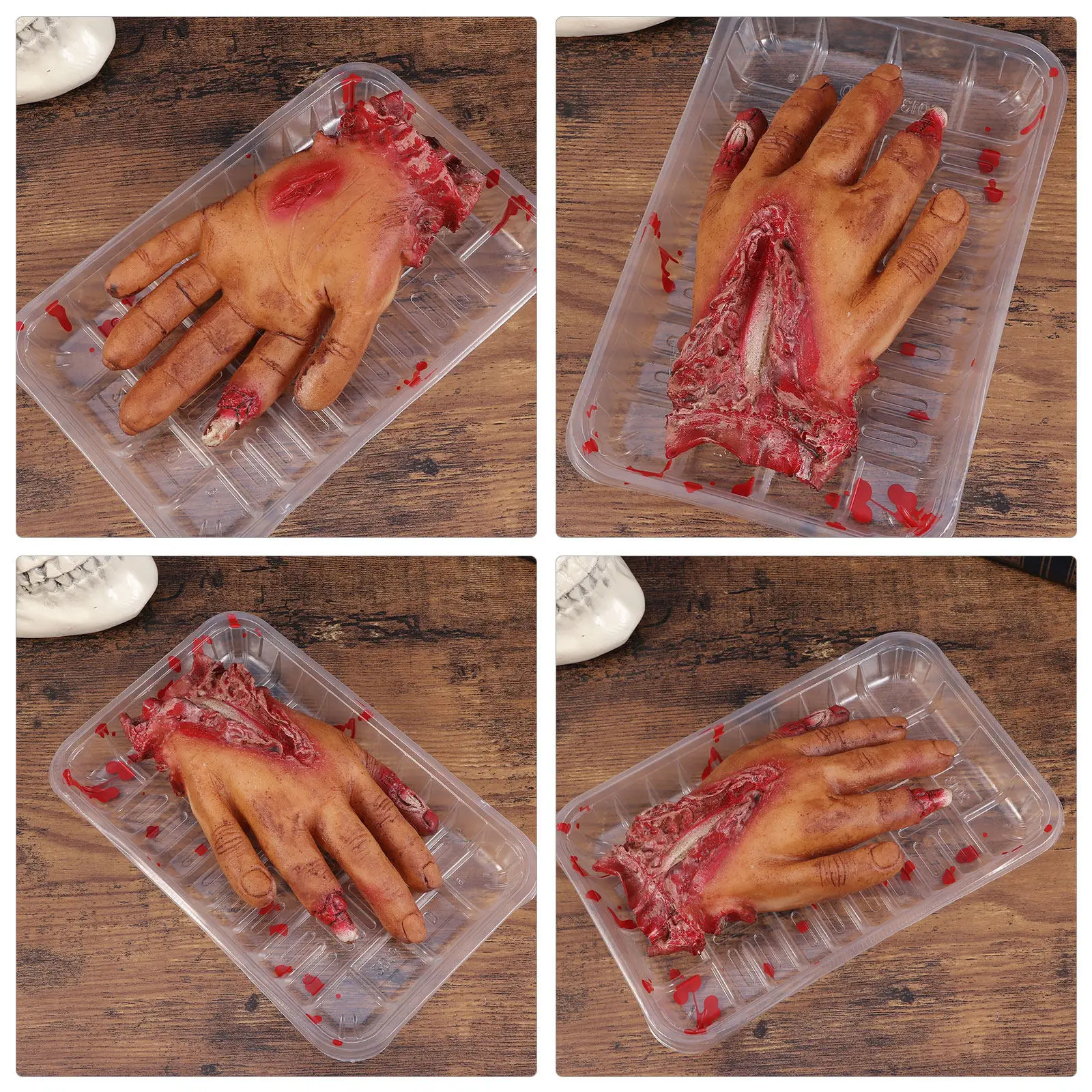 

1 шт. Страшная декорация на Хэллоуин: ужасающая рука с ярким дизайном, которую можно повесить на стену или дверь, идеально подходит для вечеринки в доме с привидениями.