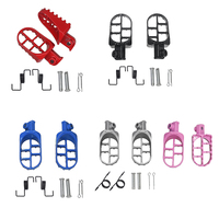 1pair Foot Pegs Rests Footpegs for Yamaha PW50 80 TW200 for XR50R CRF50 CRF70 CRF80 CRF100F Motorbike Chinese Dirt Pit Bike