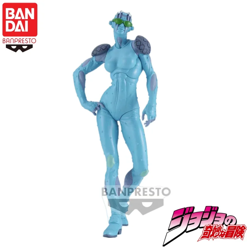 在庫あり-100-オリジナル-バンダイ-バンプレスト-ジョジョの奇妙な冒険-ジョリン・クジョ-アクションフィギュア-モデル人形-新品箱入り-ガレージ
