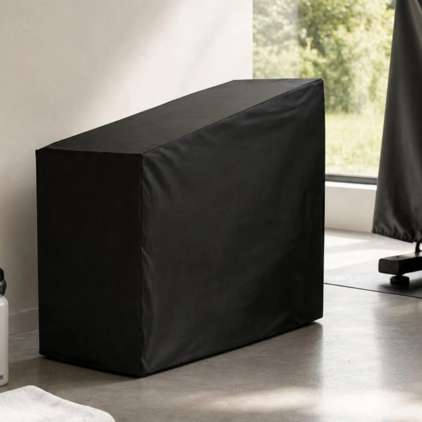 Shielding Dust Cover Stitched Seams Exercise Equipment Cover Polished Box-Like