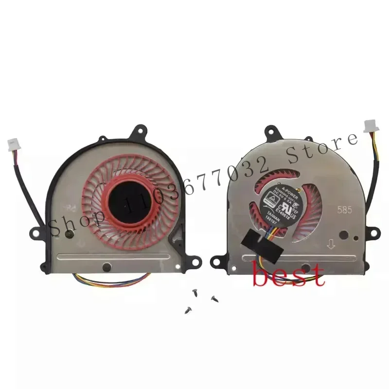 WYORESY New  CPU Cooling  Fan for MECHREVO S1-01/S1-02/S1-03/S1-04 MX150FV PE42 PS42 MS-14B2/14B1