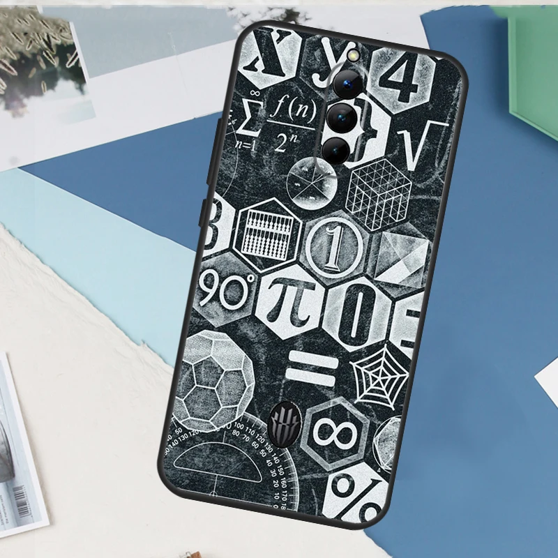 حافظة Math Formula Pi لهاتف Nubia Red Magic 10 9 8 Pro Plus 6 7 Pro 6S 7S 5G 6R لهاتف RedMagic 8S 9S Pro Plus