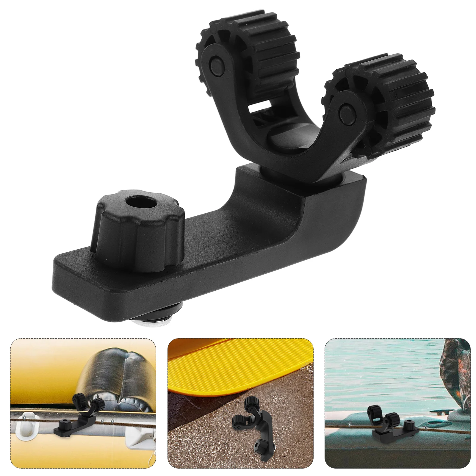 

Kayaks Boat Accessories Paddles Mount Racks Holder Adjustable Rail Pole Clip Marine Hardware Supplies Fishing