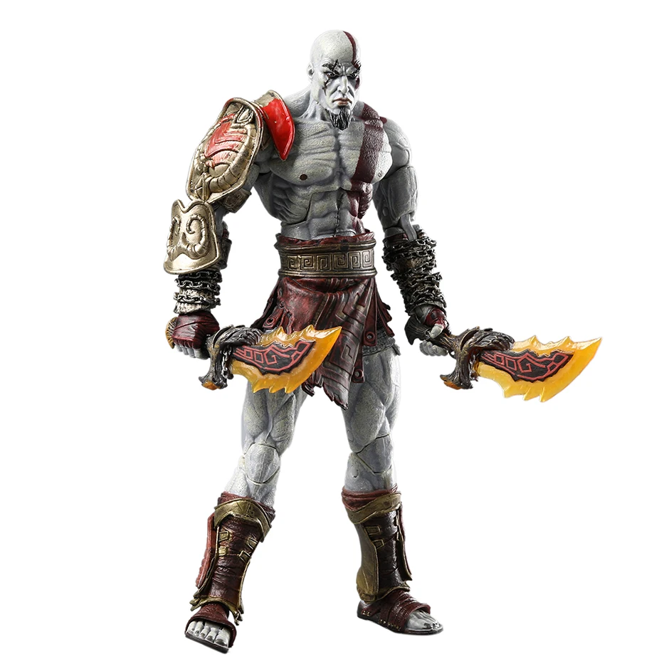 NECA God Of War 3 Kratos Ghost Of Sparta figura de acción de ensamblaje móvil, modelo de juguete