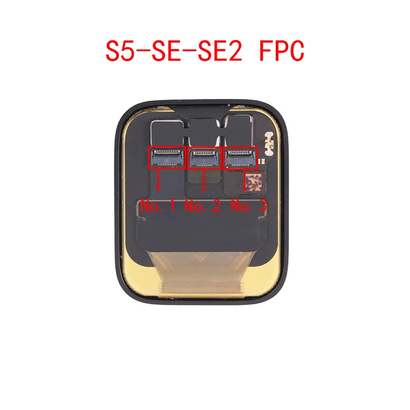 2-5PCS LCD Display Touch Screen FPC Connector Contact For Apple iWatch Watch S8 S7 S6 S5 S4 S3 S2 SE 2 41MM 40MM 42MM 44MM 45MM