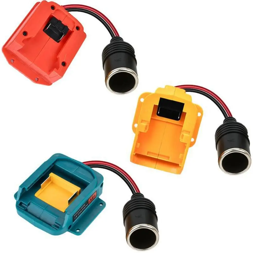 20V to 12V Power Converter Overload Protection Universal Battery Adapter Voltage Regulator for Milwaukee/Dewalt/Makita