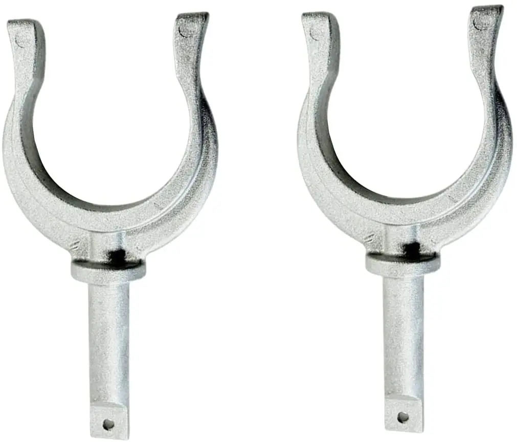 ISURE MARINE 2Pcs Aluminum Oar Lock Oarlock Rowlock Boat