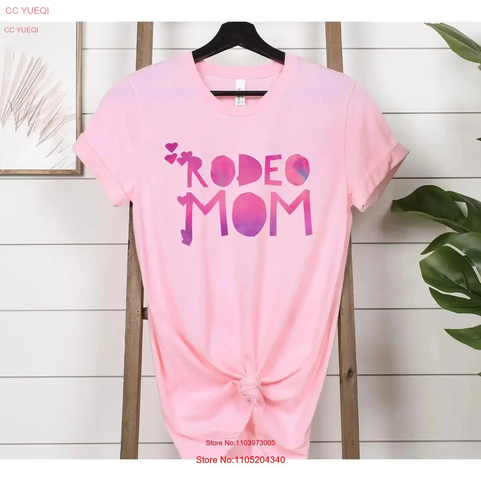 

Футболка для мамы-родео, ковбойская футболка, ковбойская винтажная стираная модная уличная одежда, дышащий топ для повседневной одежды унисекс
