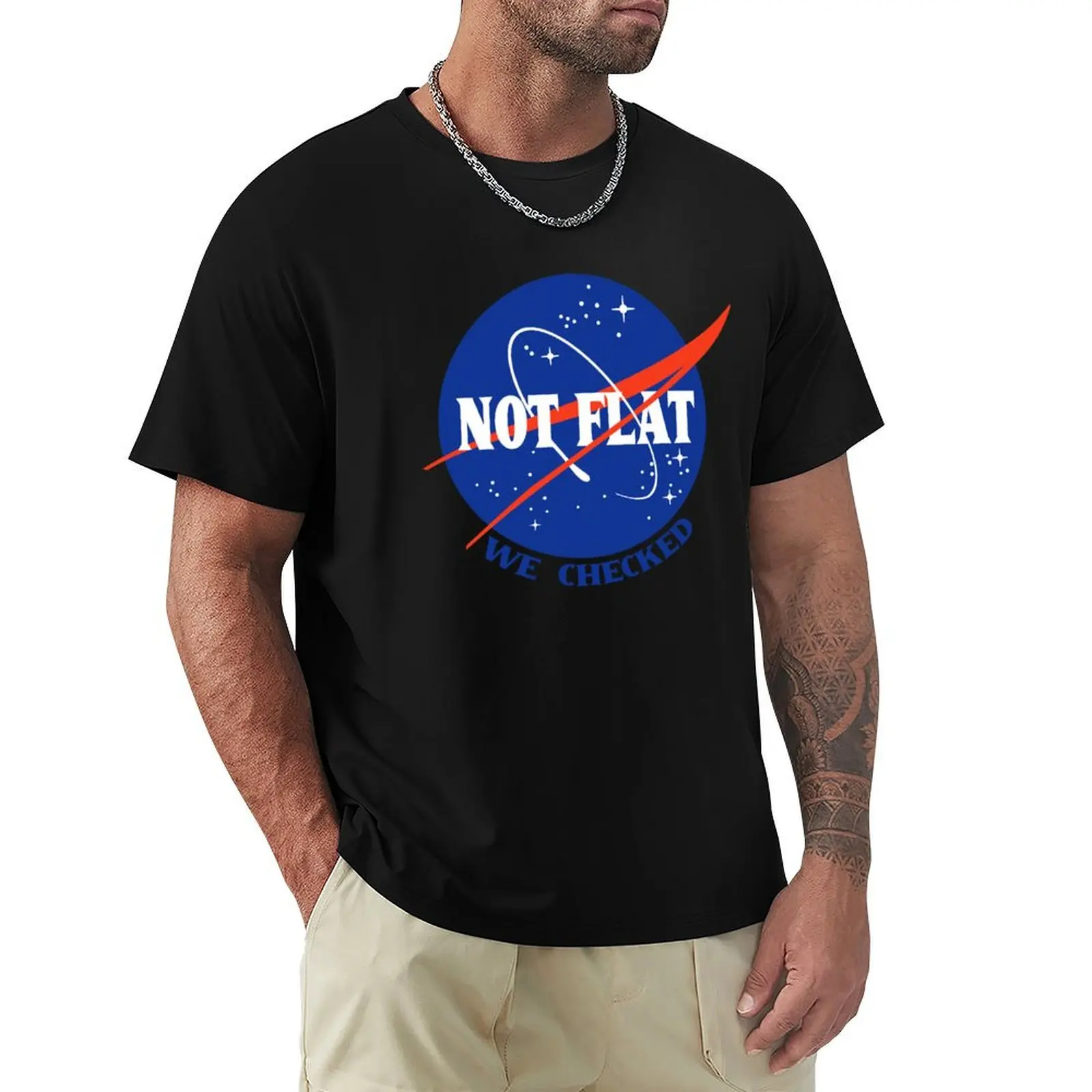 

We Checked T-Shirt Work Daily Short Sleeve Top
