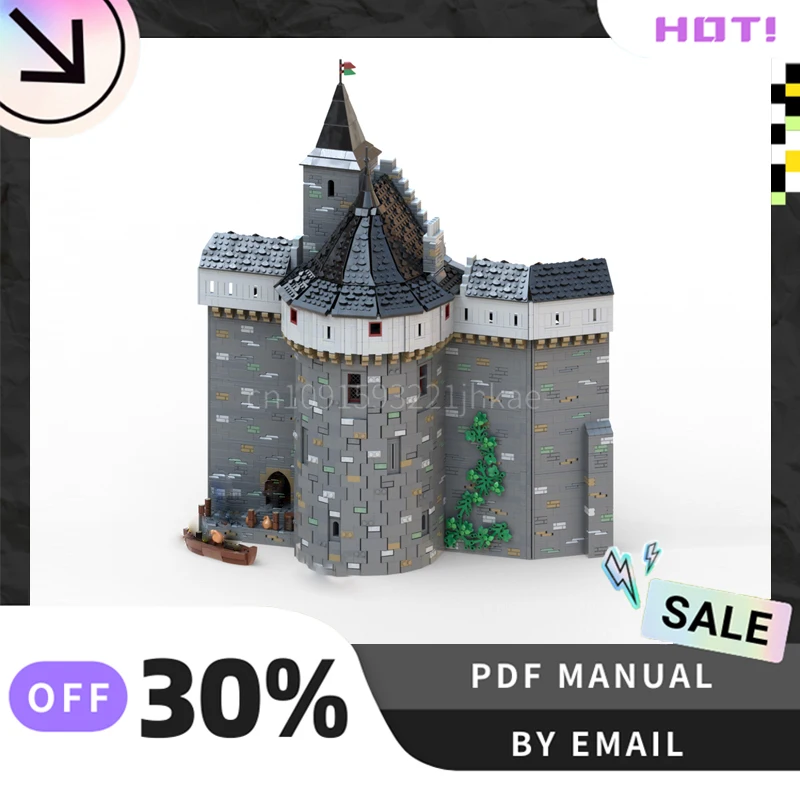 [7490PCS] Personalizzato MOC Artiglieria Torre Blocchi di Costruzione Creativi Set STEM Giocattoli Educativi Modello di Costruzione Kit Regalo Di Compleanno