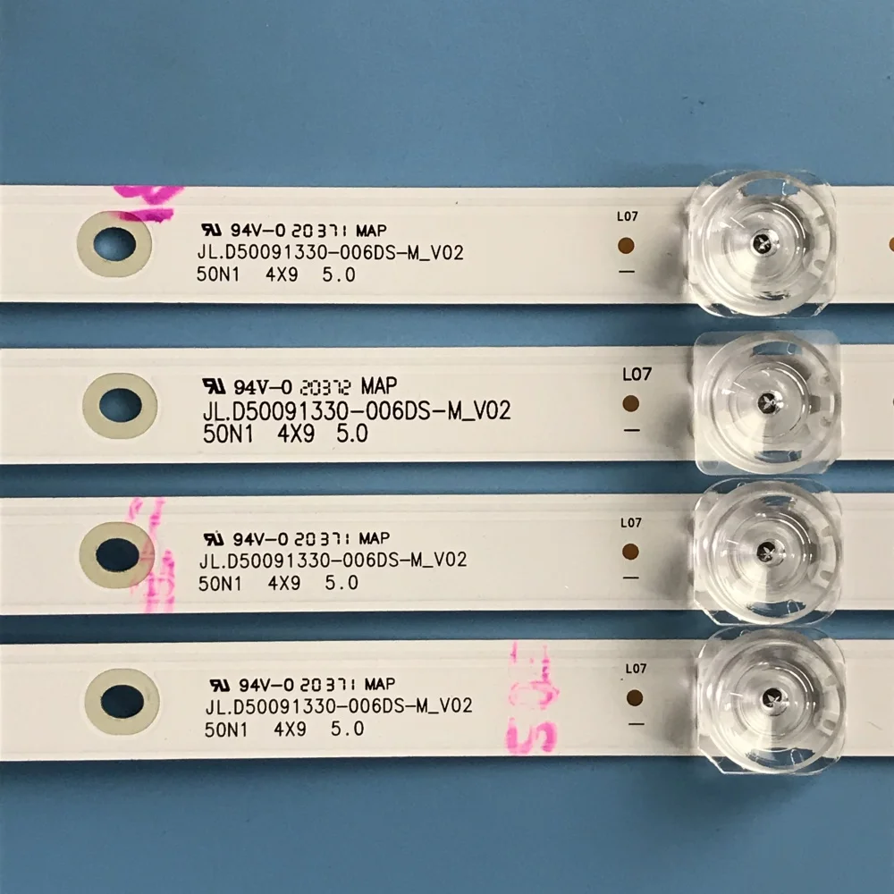 

LED Backlight strip 9 lamp for JL.D50091330-006DS-M 006AS CX500DLEDM CX50D09-ZC56AG-01 04 ZC23AG-05 ST-5050 U50E7000E U50F7000E