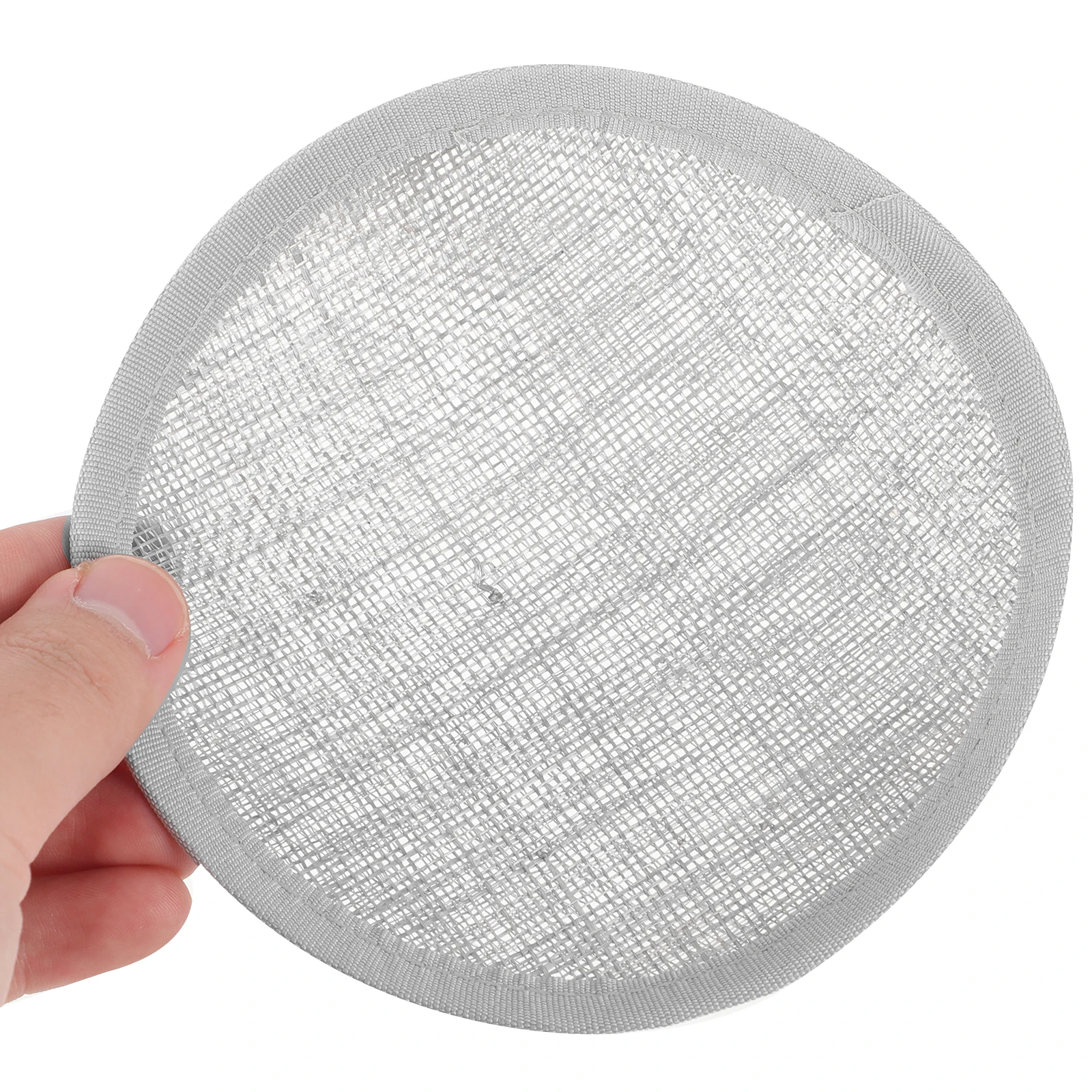 

Round Making Diy Base Women Headwear Accessory Caps Diy Materials Comfortable Practical Beret Hat Base Easy Installation Mesh