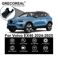 GRECOREAL 4K Dash Cam Front and Rear 2160P WiFi Car Dual Dashcam APP Control Easy Install Plug Play Compatible with Volvo EX40
