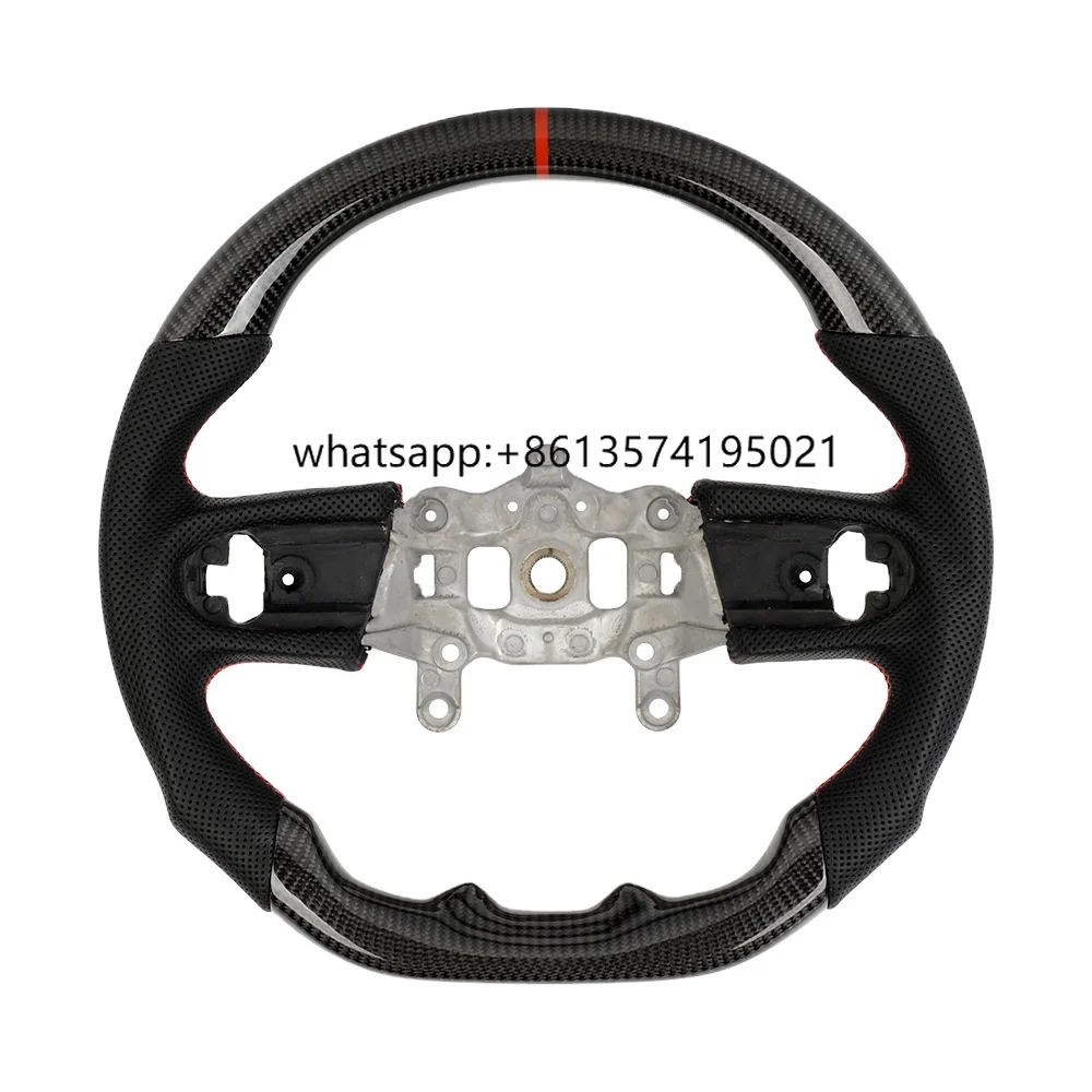 

Carbon Fiber Steering Wheel for Jeep Wrangler JL Gladiator JT Auto Parts Auto Accessories