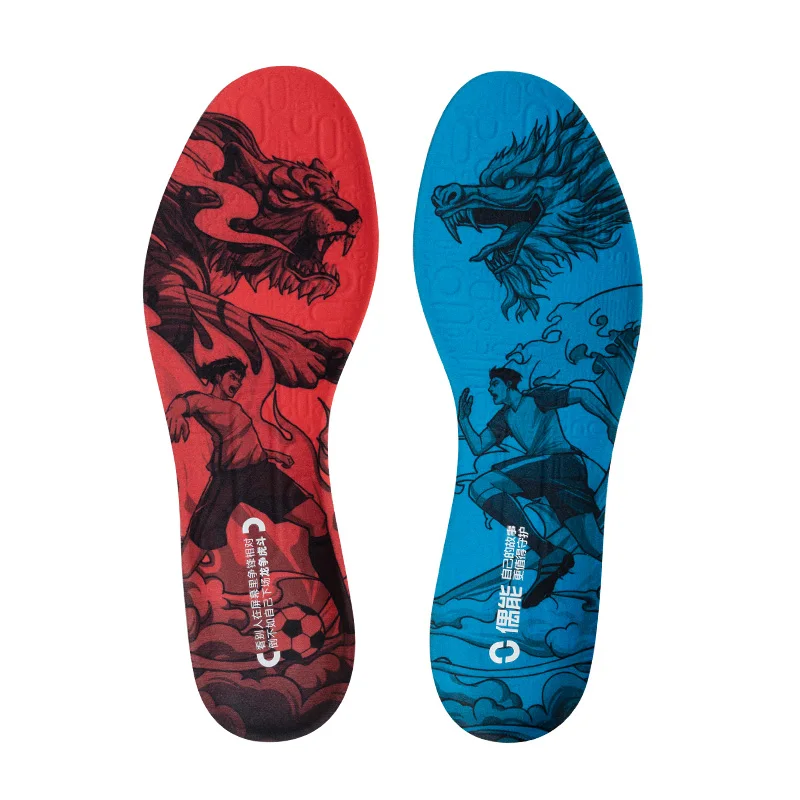 

Oupower ULTRA THIN 002 supercritical ultra-thin football shoe insoles non-slip cushioning high elastic sports,Soccer insoles