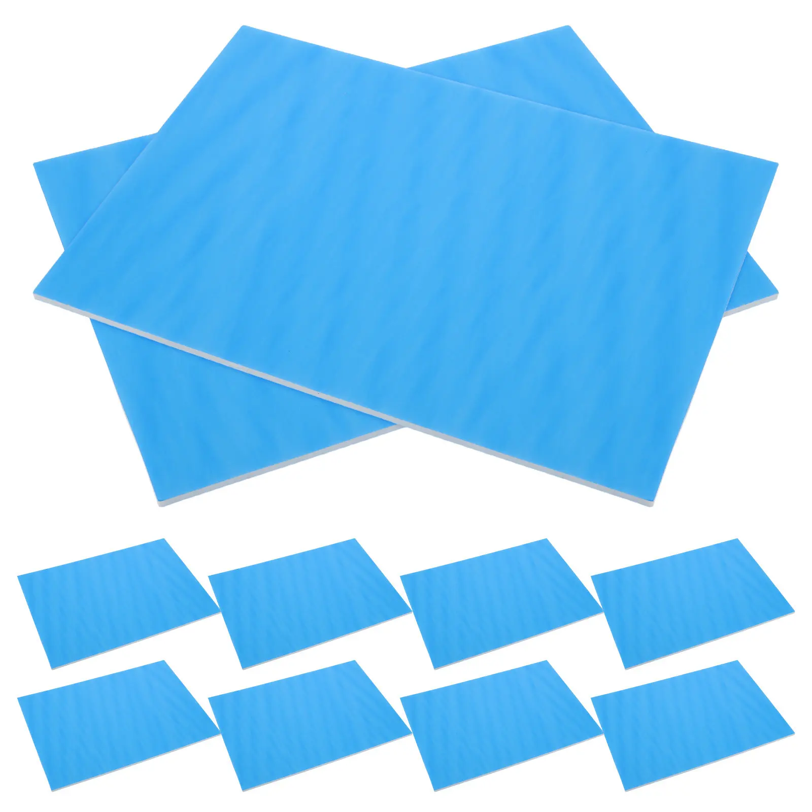10Pcs Blank Colorful Hand-Painted Foam Boards for Kids Creative Art Projects Nursery Wall Decor Kindergarten Classroom - view 2