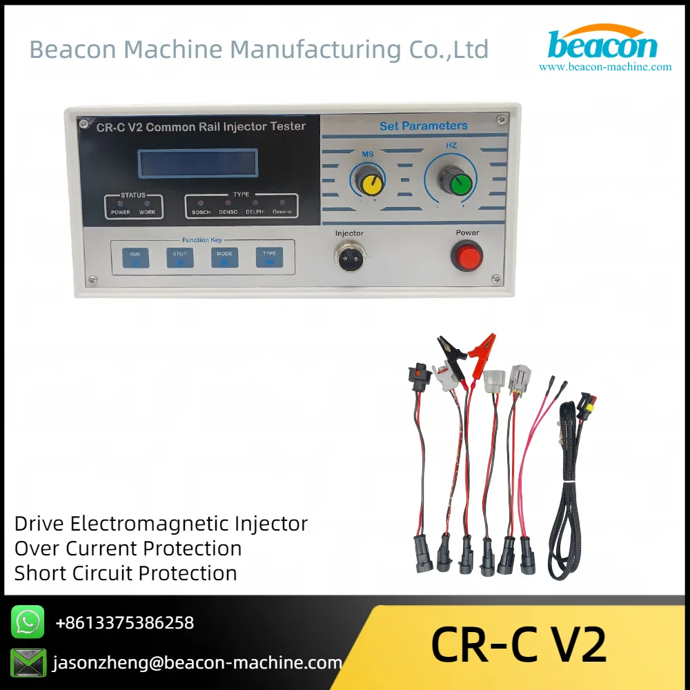 

Multifunction Diesel Fuel CR-C Common Rail Injector Tester S60H Injector Nozzles Tester Validator Diagnostic Repair Tool