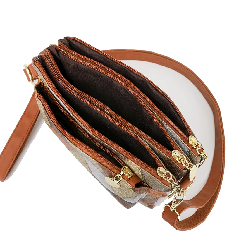 Petit sac à bandoulière en cuir PU pour femme, sac à main de luxe, sac messager pour femme, coque simple, cartables pour téléphone, haute qualité, initié, nouveau