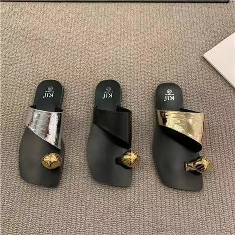 

Новые летние брендовые тапочки, женские уличные шлепанцы, женская обувь, праздничная обувь