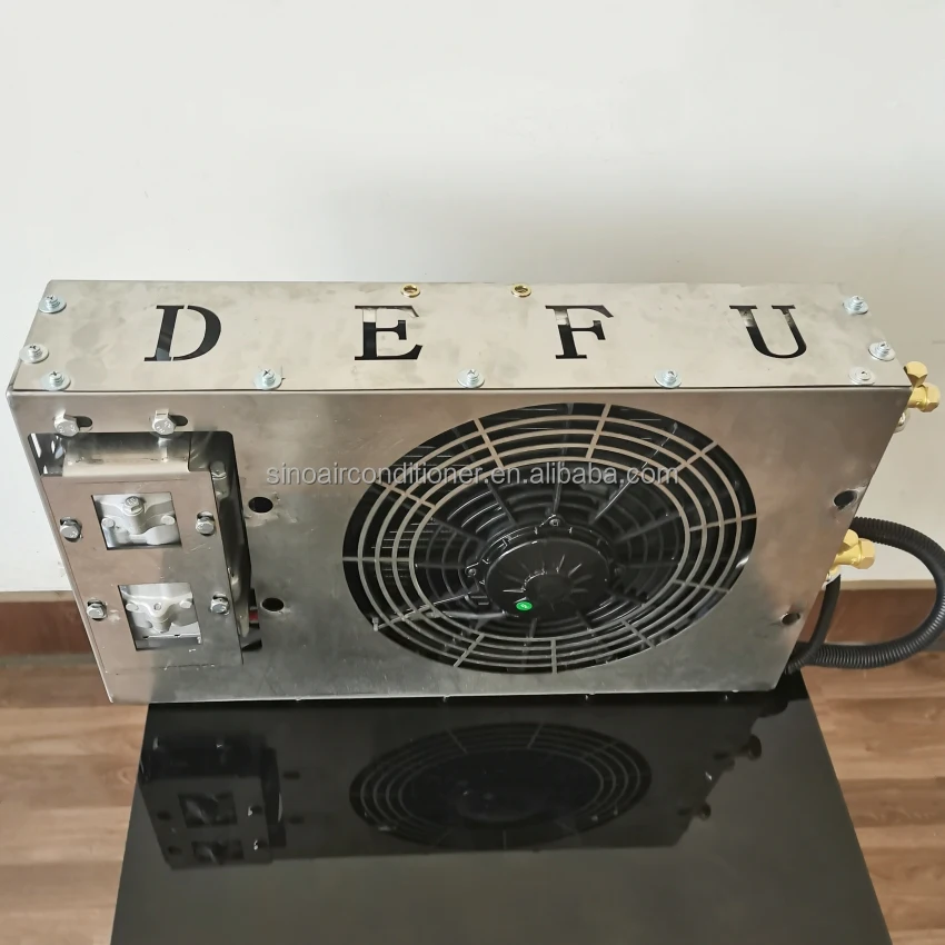 مكيف هواء سبليت صغير 12 فولت يعمل بالبطارية الكهربائية ومكيف وقوف السيارات لشاحنة قلابة #2