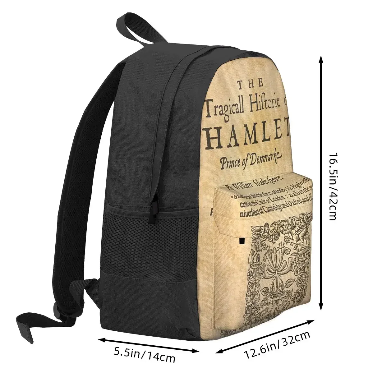 Shakespeare, Hamlet 1603 Backpacks Boys Girls Bookbag Children School Bags Cartoon Kids Rucksack Travel Rucksack Shoulder Bag