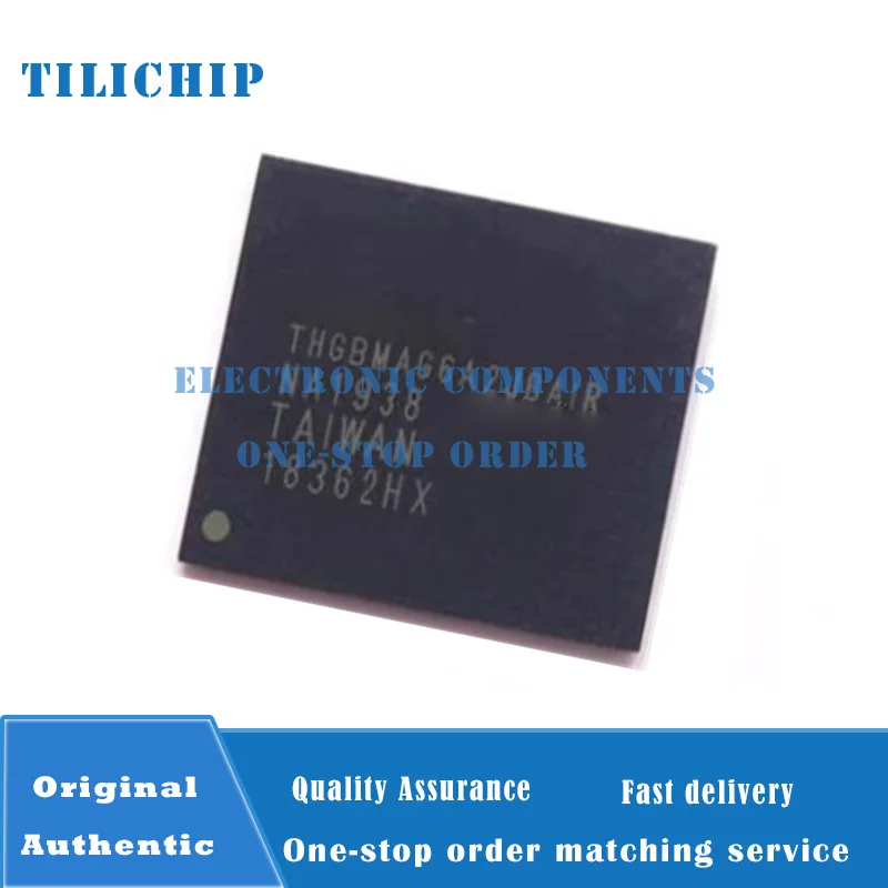 THGBMAG6A2JBAIR EMMC BGA153 8G font library storage chip IC