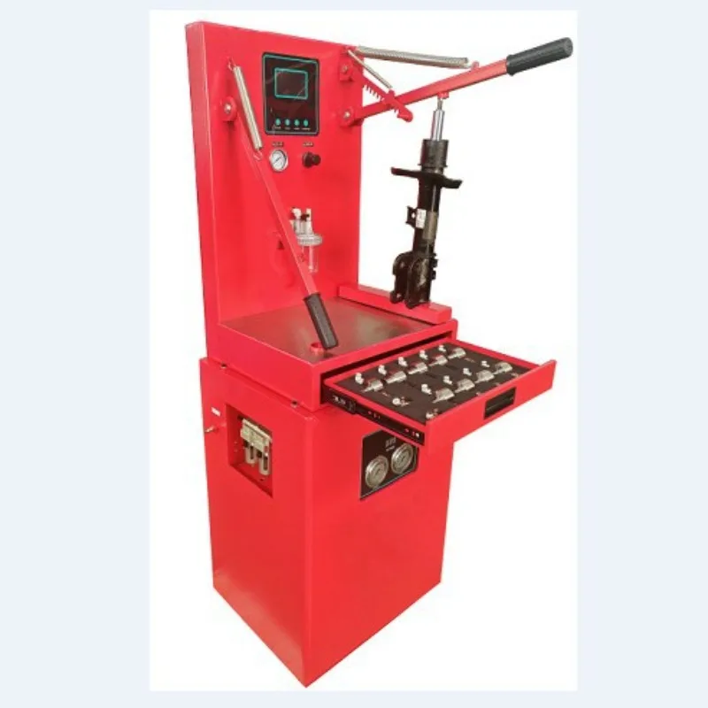 Gas repair instrument, shock absorption and nitrogen equipment, shock absorption power detector