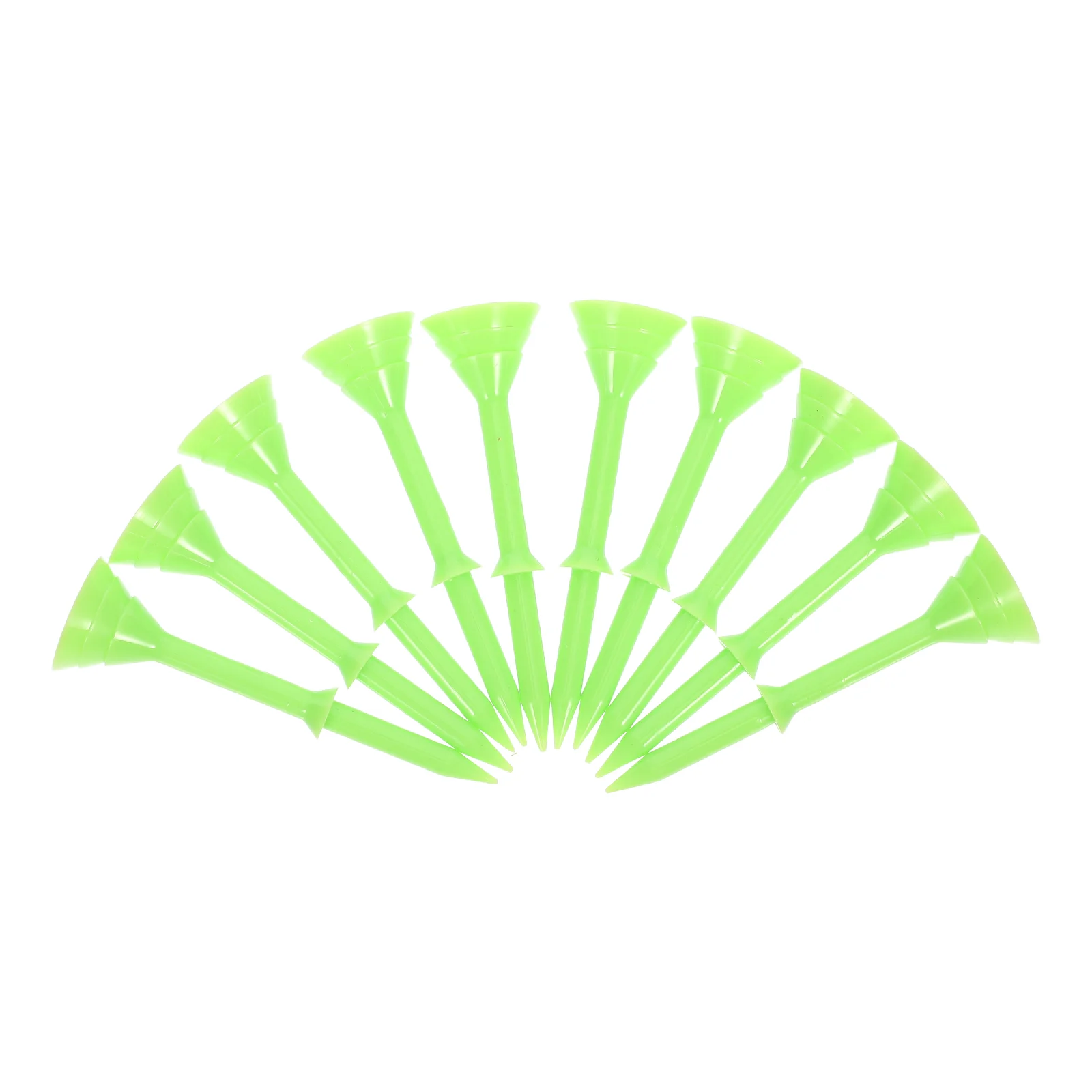 10 Pcs Golf Pegs Ball Holders Major Clubs Tall Tees Training Accessories Golfs Spike