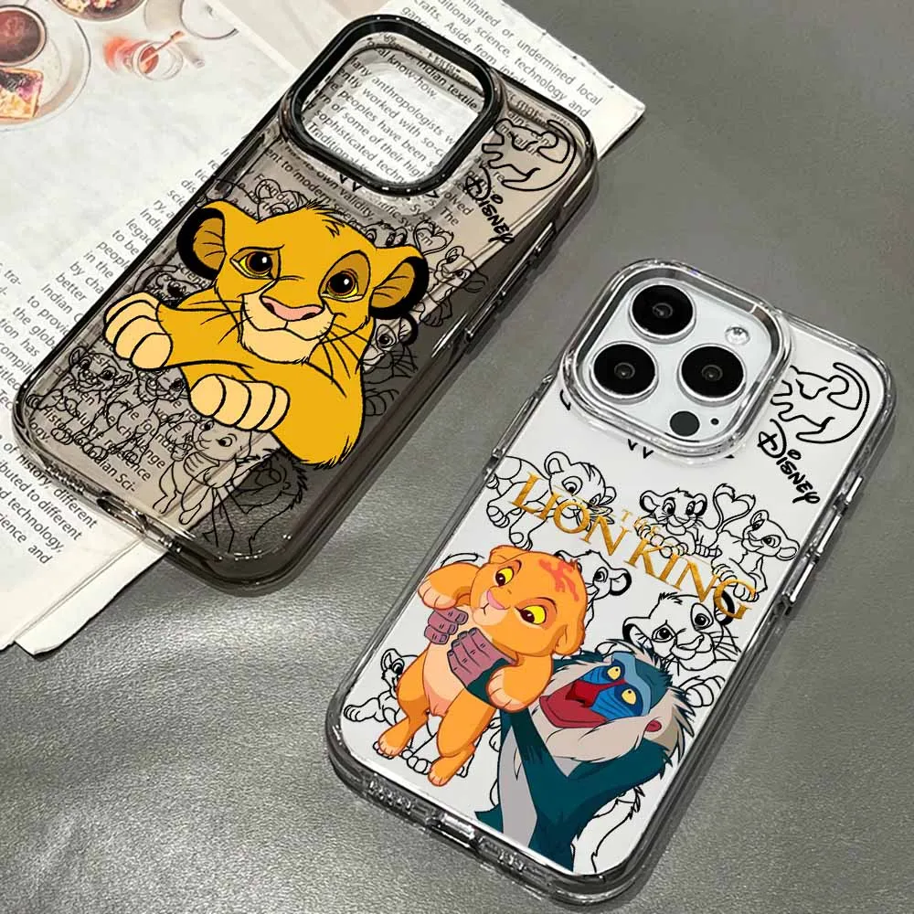

Disney The Lion King Phone Case For Google Pixel 10 9A 9 8A 8 Pro XL Transparent Soft TPU Cover Creativity Shell
