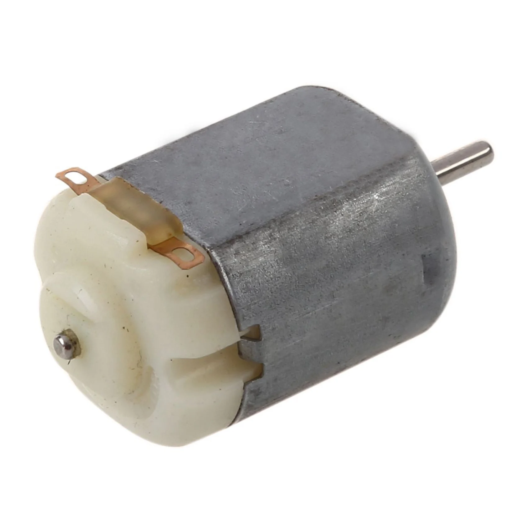 DTA4 4Pcs Mini 2 Pin Magnetic Motor 19000RPM DC 3-6V, Micro Engine for RC Model Aircraft Airplane, 25x20mm